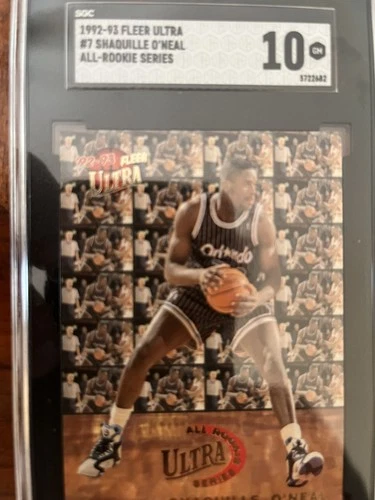 1992-93 Fleer Ultra - All Rookie Series Shaquille O'Neal #7 (RC)
