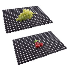 2Pack Kitchen Sink Mat for Stainless Steel/Ceramic Sinks, PVC Eco-friendly Pr