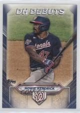 2021 Topps DH Debuts Blue Howie Kendrick #DHD-7 3q5