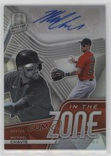 2021 Panini Spectra In the Zone Auto Michael Chavis #ITZ-MC Auto 00em