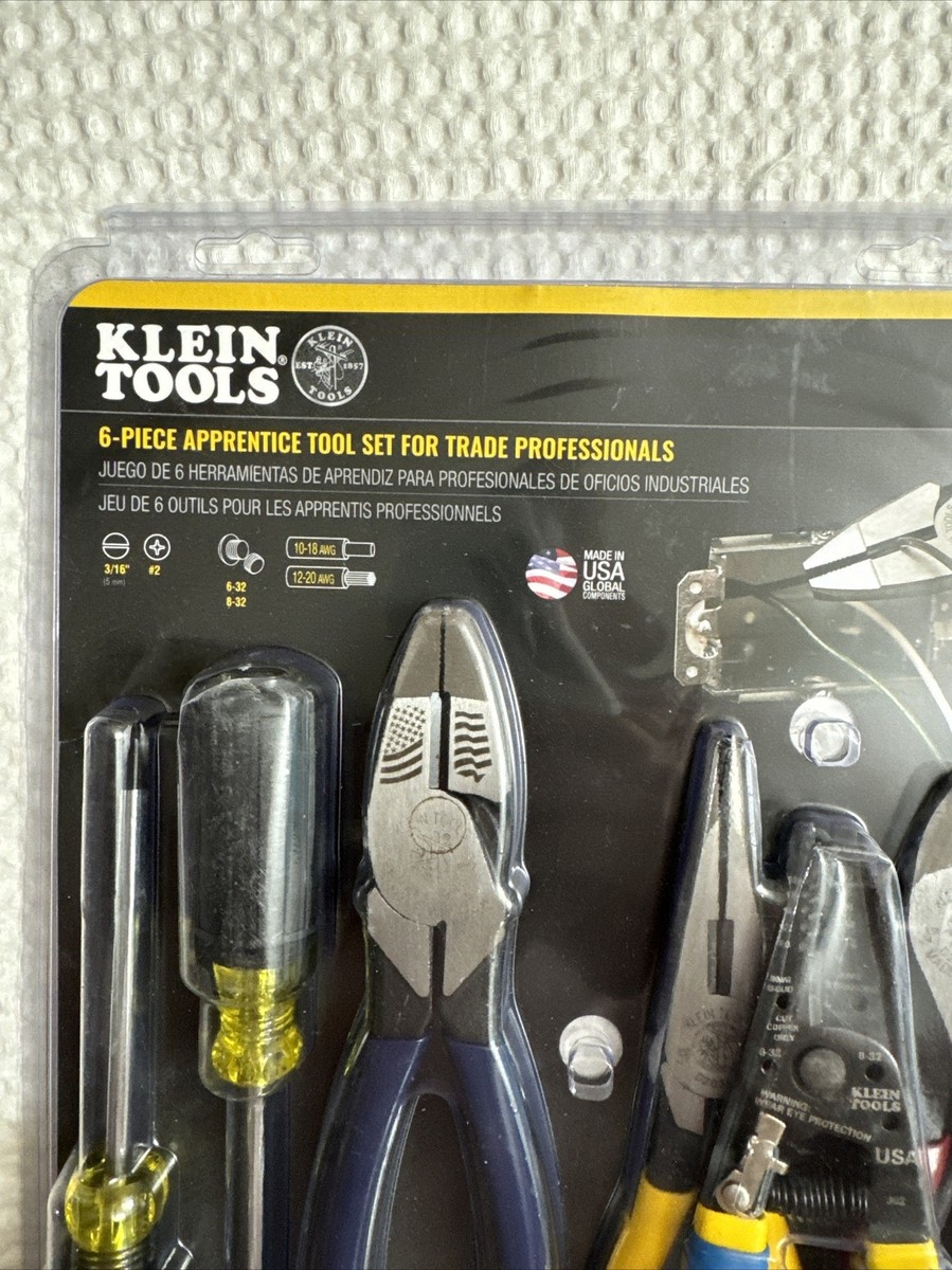 Klein Tools 94126 6-Piece Apprentice Tool Set. Free Shipping