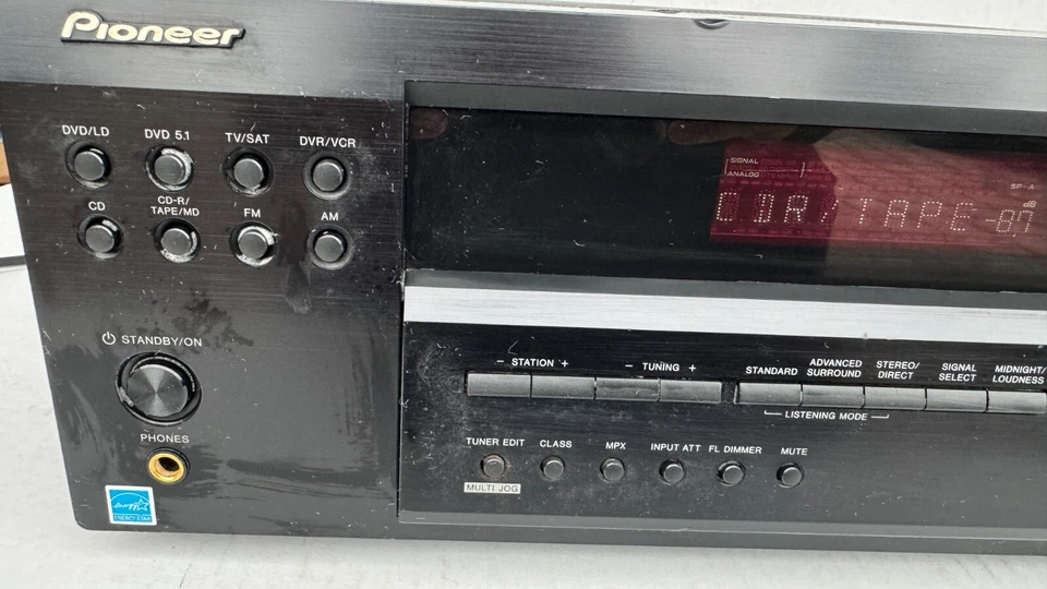 Pioneer VSX-D514 Stereo Receiver Amplifier Digital Surround DTS Home Theater - Image 3 of 4