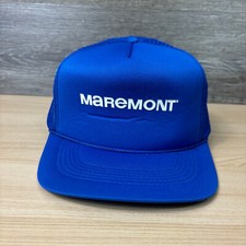 Vintage Maremont Hat Cap Snapback Blue Rope T...
