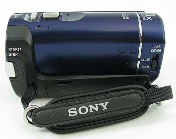 Sony DCR-SX41 Flash Camcorder w/60x Optical Zoom AS IS