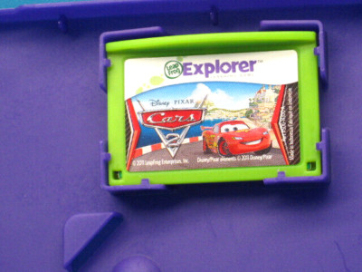 CARS LEAPSTER EXPLORER LEAP FROG VIDEO GAME