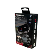 Monster New 7 Piece Bluetooth Auxiliary Audio Receiver Kit, 1.5 in, 0.33 lb