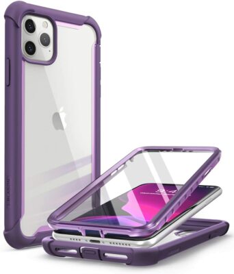 For iPhone 11 Pro Max 6.5'' i-Blason Ares Full Body Case with Screen Phone Cover
