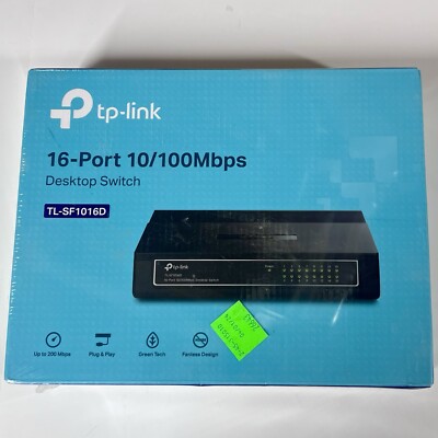 TP-Link TL-SF1016D 16-Port 10/100Mbps Desktop Switch