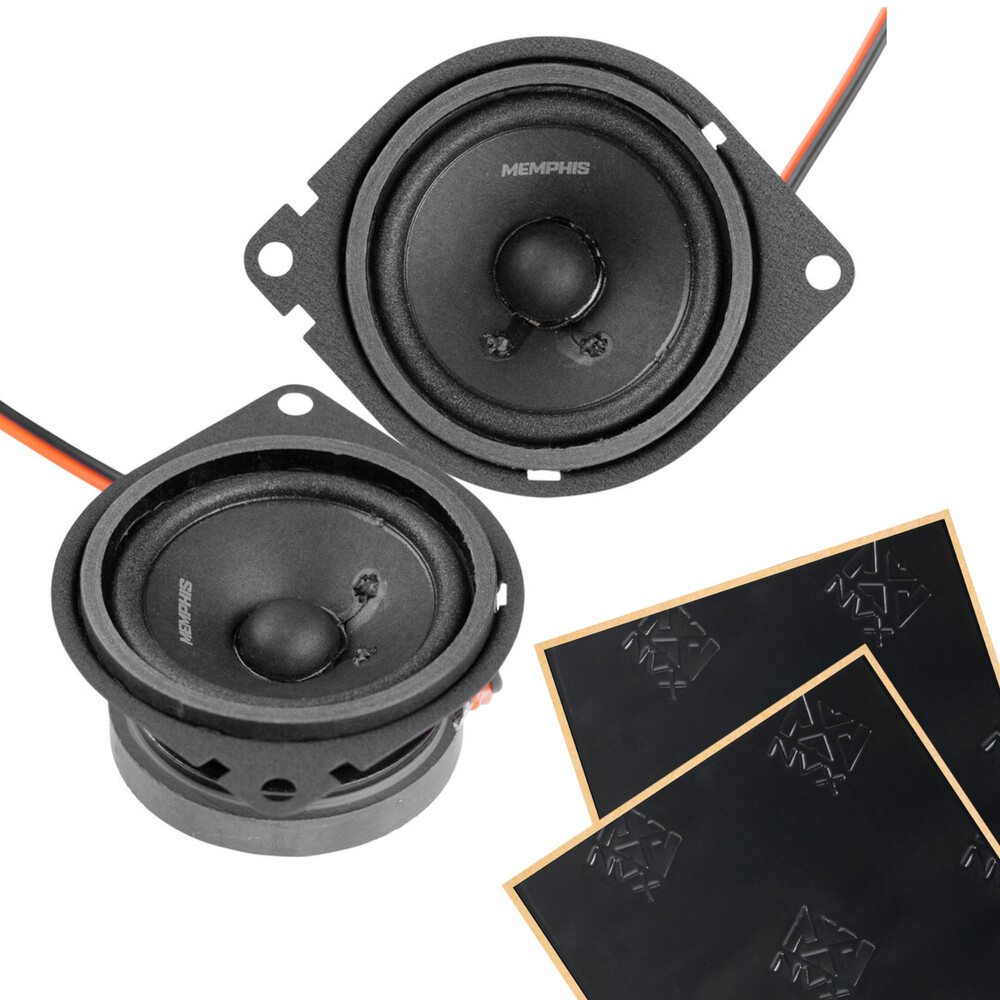 Двухполосные коаксиальные динамики Memphis PRX27 мощностью 275 Вт с демпфированием звука 1019000₽