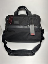 Tumi Alpha 2 T-pass Medium Screen Laptop Slim Leather Brief 