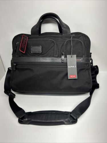 Tumi Alpha 2 T-Pass Expandable Nylon Laptop Briefcase… - Gem Tumi Alpha 2 T-Pass Expandable Nylon Laptop Briefcase… - Gem