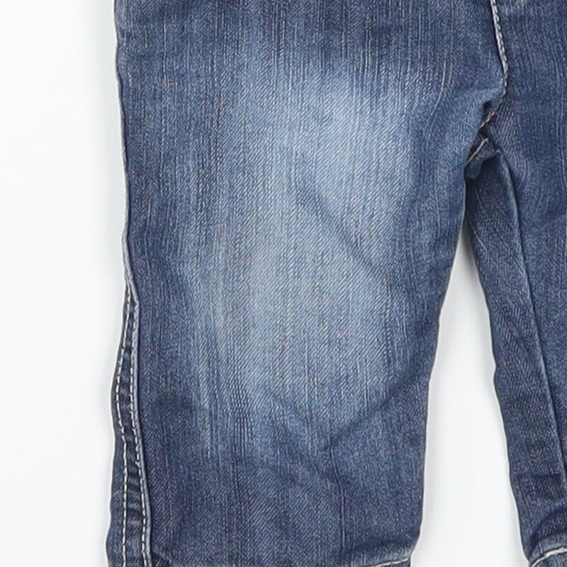 Matalan Baby Blue Cotton Cargo Jeans Size 36 Months Button eBay