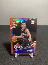 2021-22 Donruss Optic Jalen Suggs The Rookies Red Prizm Rookie RC #19/99
