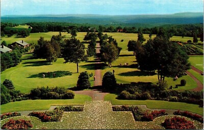 View Lodge Delaware Water Gap Skytop Club Pennsylvania PA VTG Postcard UNP