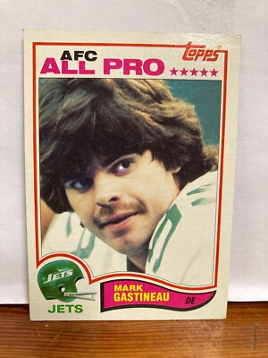 Mark Gastineau 1982 Topps - Football Card New York Jets