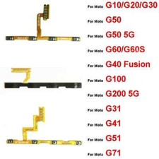 Power Volume Side Button For Moto G10 G20 G30 G40 G50 G60 G51 G71 G100 G200 5G