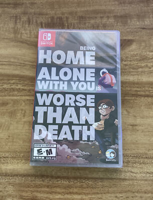NEW Being Home Alone With You Is Worse Than Death SWITCH Limited Run Games