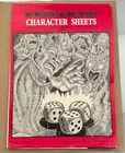 Dungeons & Dragons Character Sheets UK Games Workshop 1978  Very Rare 36 sheets