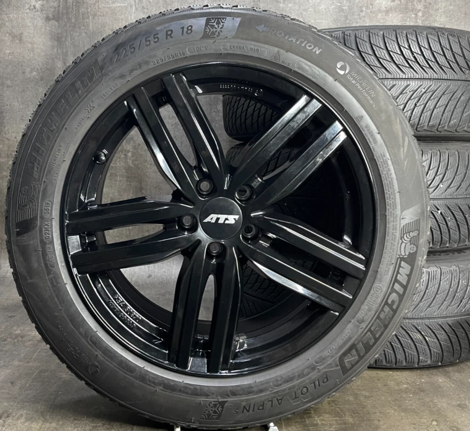 Komplettsatz für Audi- ATS Antares 8x18; 5x112; ET39/ Michelin 225/55 R18 (1484) - Bild 2 von 4