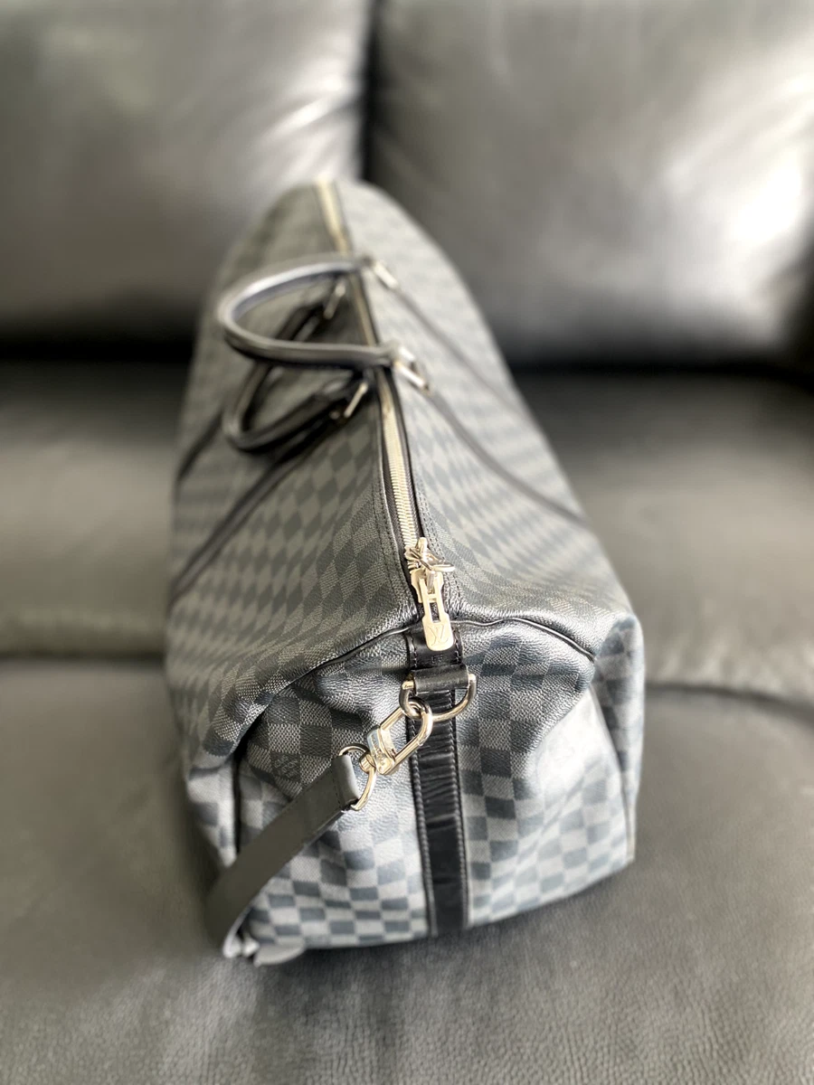 louis-vuitton keepall bandouliere damier