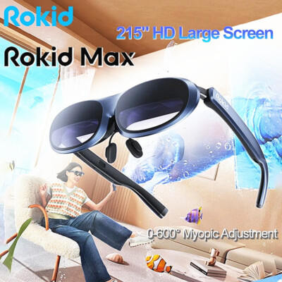 Rokid Max AR 3D Smart Glasses Micro OLED 215”Max screen 50° FoV