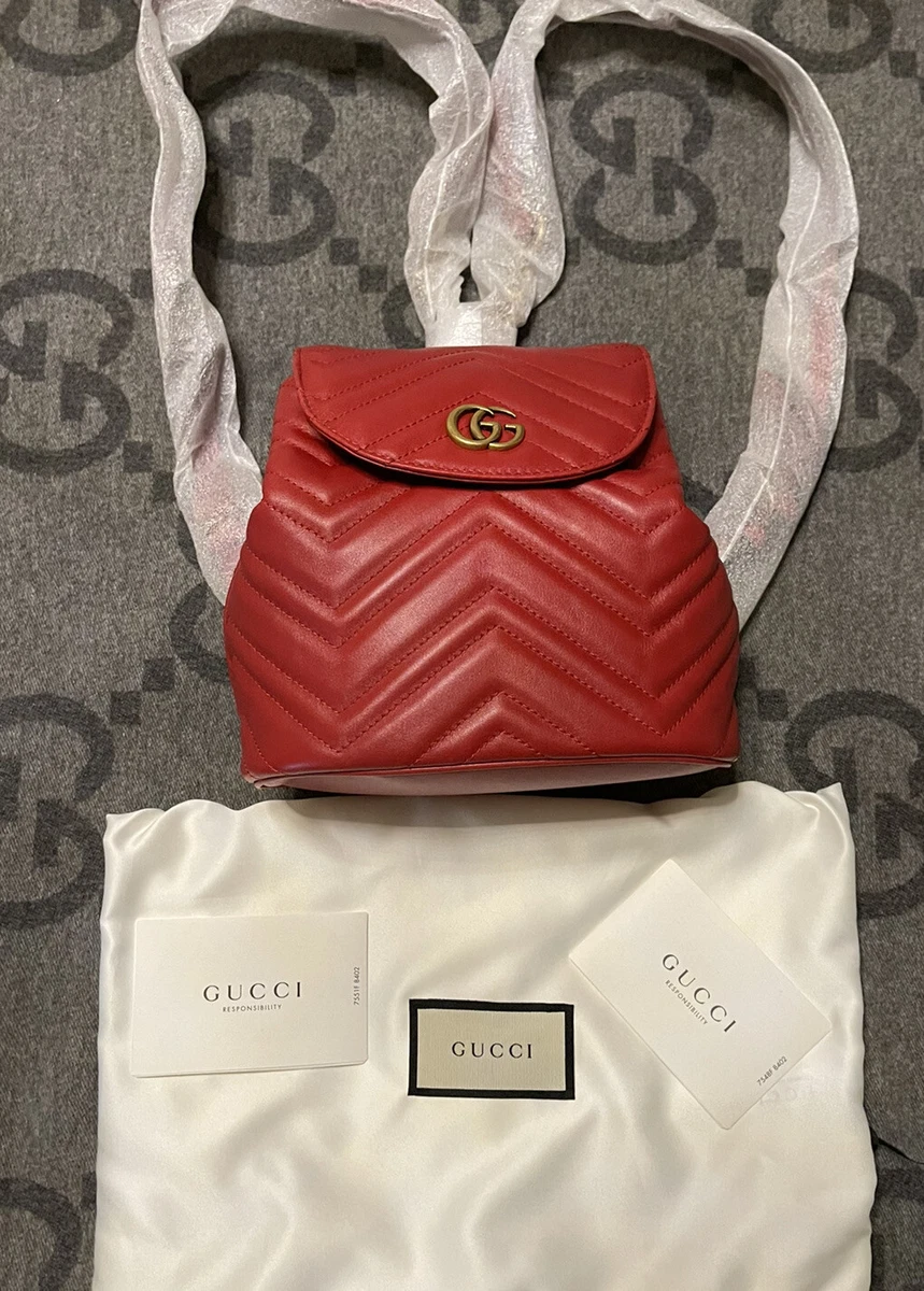 Gucci gg shop marmont backpack
