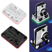 Charging Dock Stand w/ Cooling Fan for PS5 pro/PS5 slim/PS5 Console Disc Digital