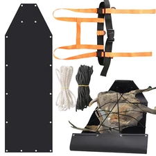Deer Drag Sled For Snow Ice Fishing Game Firewood Hunting Gear Camping Sleigh