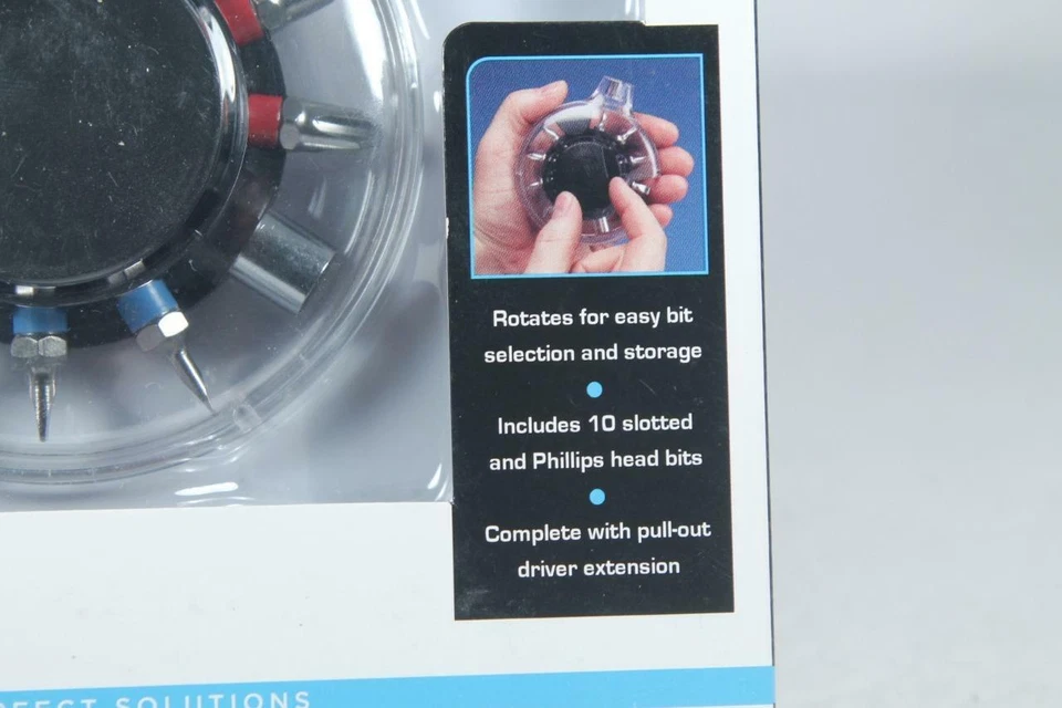 Dial-A-Driver Rotates for easy Bit Selection Screwdriver #PS6305BK NEW IN BOX! - Image 2 of 3