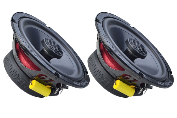 Ground Zero Gzrf 6.5SQX 165 Mm 2-Wege Koaxial-Lautsprechersystem Boxen Auto-image