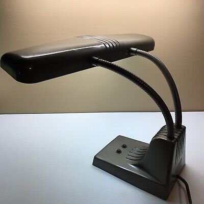 Vintage Mid Century 1950s Dazor 1000 Art Deco Desk Lamp Good Working  Condition