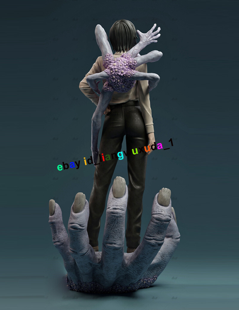 1/8 1/6 Chainsaw Man Himeno 3D Print Figure Model Kits Unpainted