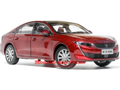 1:18 Dongfeng Peugeot 2019 508 L Elixir Rot M. (Elixir Red M.) Händler Auflage