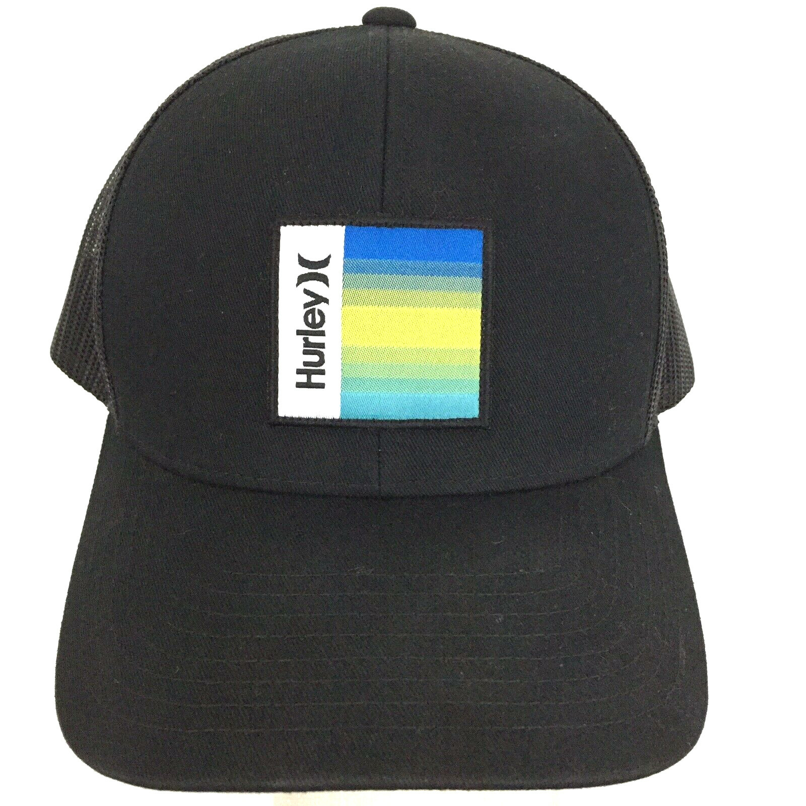 Hurley Patch Hat Spell Out Script Logo Beach Surf… - image 1