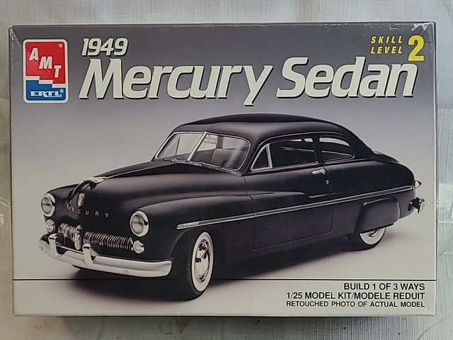 Vintage AMT/Ertl 1949 MERCURY SEDAN 1:25 Model Kit #6815. NIB, Unbuilt for sale online