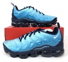 nike air vapormax plus men's light current blue