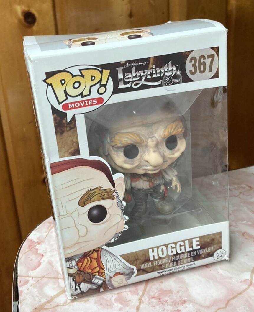 ✅ New Funko POP! Movies Labyrinth Hoggle #367 Vinyl Figure in original  package✅