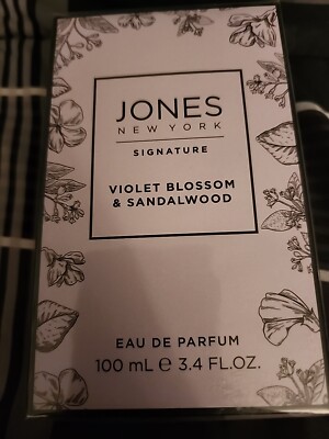 Jones New York Signature VIOLET BLOSSOM & Sandalwood  Eau De Parfum 3.4oz 100ml 