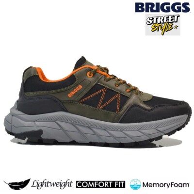 HERREN MEMORY FOAM WANDER WANDERSTIEFEL KNÖCHEL WINTER TREKKING TRAIL SNEAKER SCHUHE