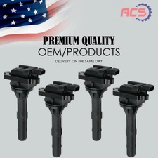 4X Ignition Coil OEM for 1998-05 Toyota Avanza Cami Duet Sparky 1.3L 90048-52130