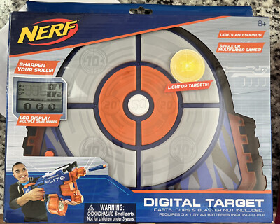 NERF Digital Light-Up Target New In Box