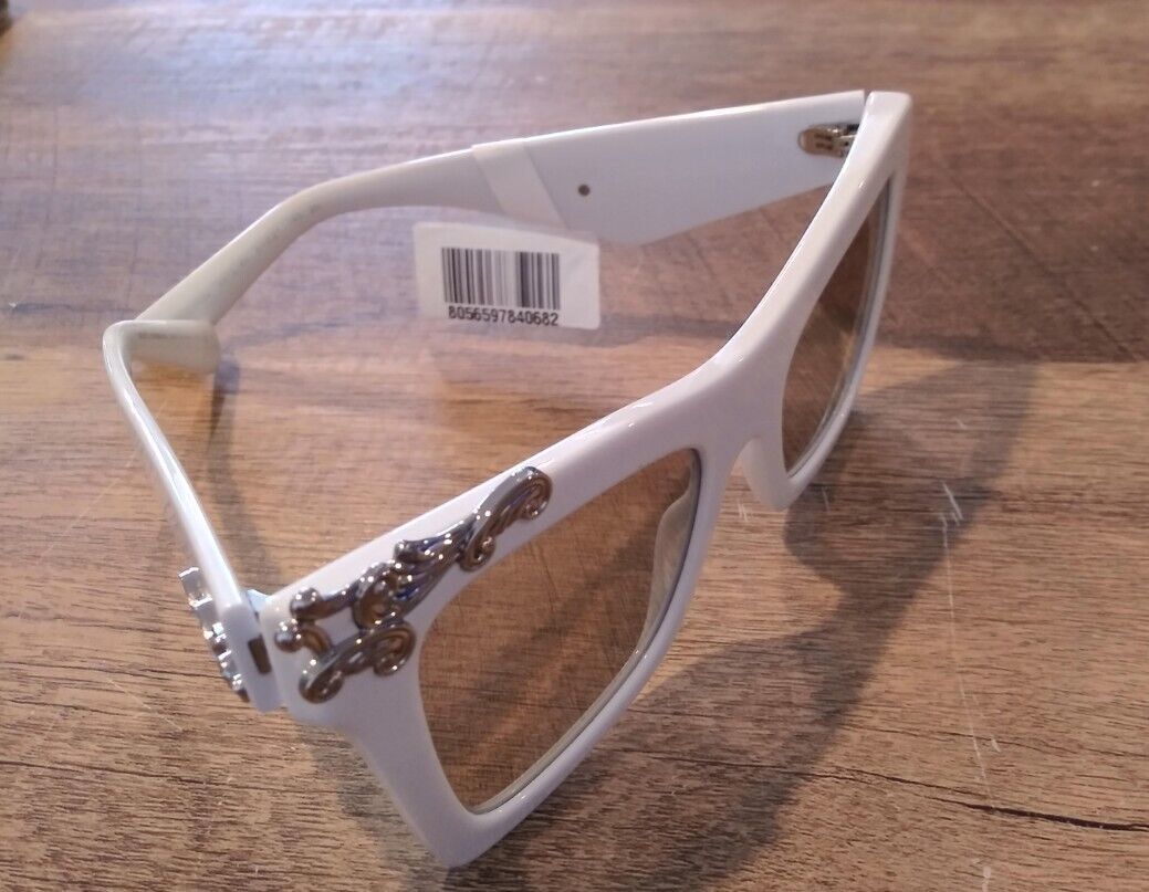 DOLCE & GABBANA DG4434 33128V White Silver Mirror Women's 51 DOLCE & GABBANA DG4434 33128V White Silver Mirror Women's 51