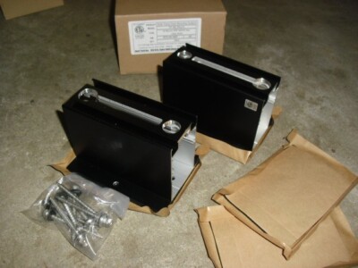 Box of 2 Roof Tech RT2-00-ABK Solar Panel Rack Mounting System RT- E Mount air