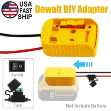 DIY Power Wheels Adapter Holder Mount Compatible with Dewalt Battery 18V 20V MAX