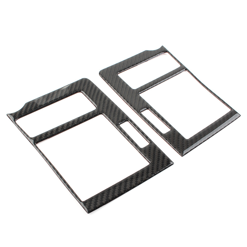 2 Pcs Black Air Vent Outlet Cover Trim For Toyota Land Cruiser Prado