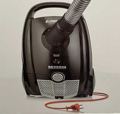 Severin S'Power Staubsauger Bodenstaubsauger 750W  8m Radius HEPA Teleskoprohr