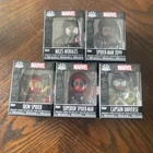 Funko Minis Marvel Bobblehead Miles Morales Spider-Man 2099 Iron Spider