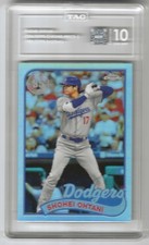 2024 Topps Chrome Shohei Ohtani #89CB-5 1989 Refractor TAG 10 GEM MINT