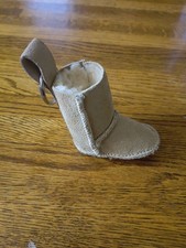 Ugg Boot Key Chain Purse Bag Charm Chestnut Mini Genuine Sheepskin