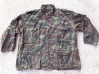 RARE Bosnian Serb Army Green tiger stripe camouflage jacket Serbia blouse war